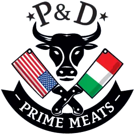 P and D Prime Meats Logo